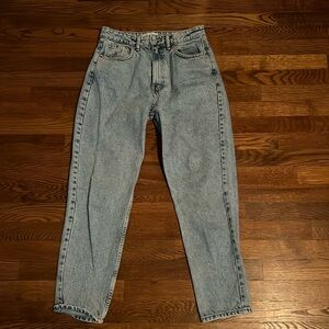 Zara mom jeans